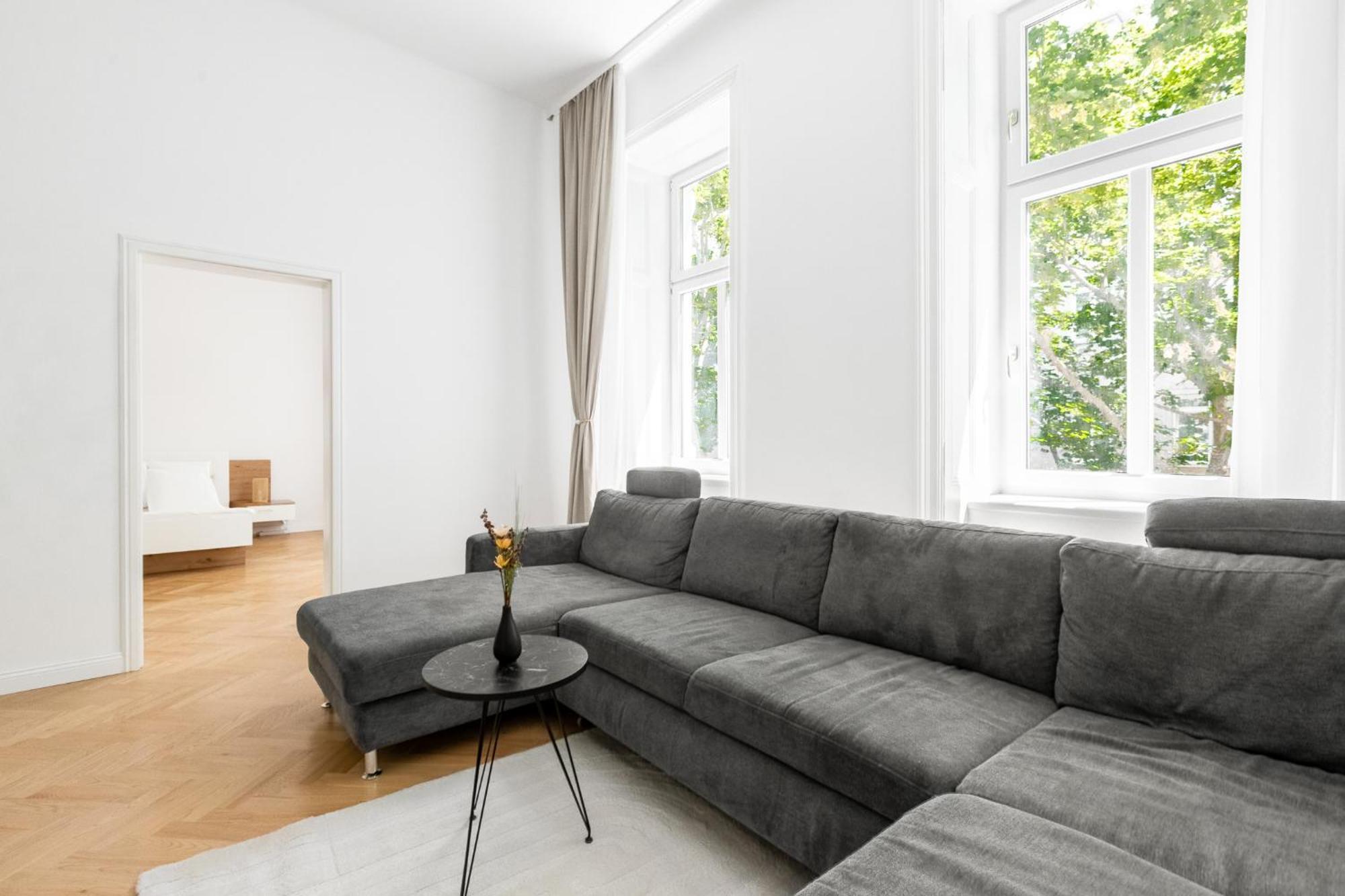 Stilvolle 2 Zimmer Apartment Im Wiener Altbaustil Nahe Donaukanal 외부 사진