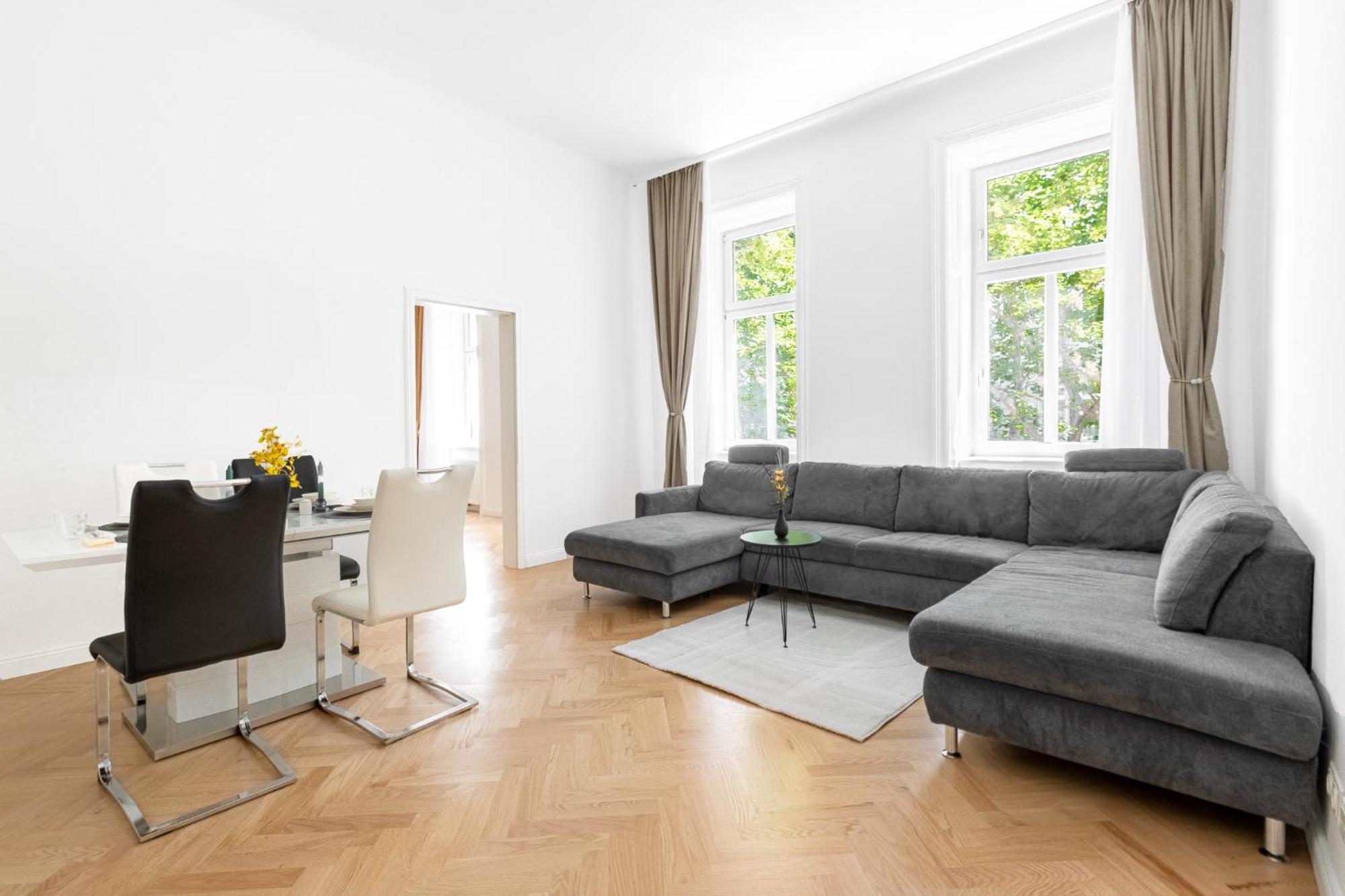 Stilvolle 2 Zimmer Apartment Im Wiener Altbaustil Nahe Donaukanal 외부 사진