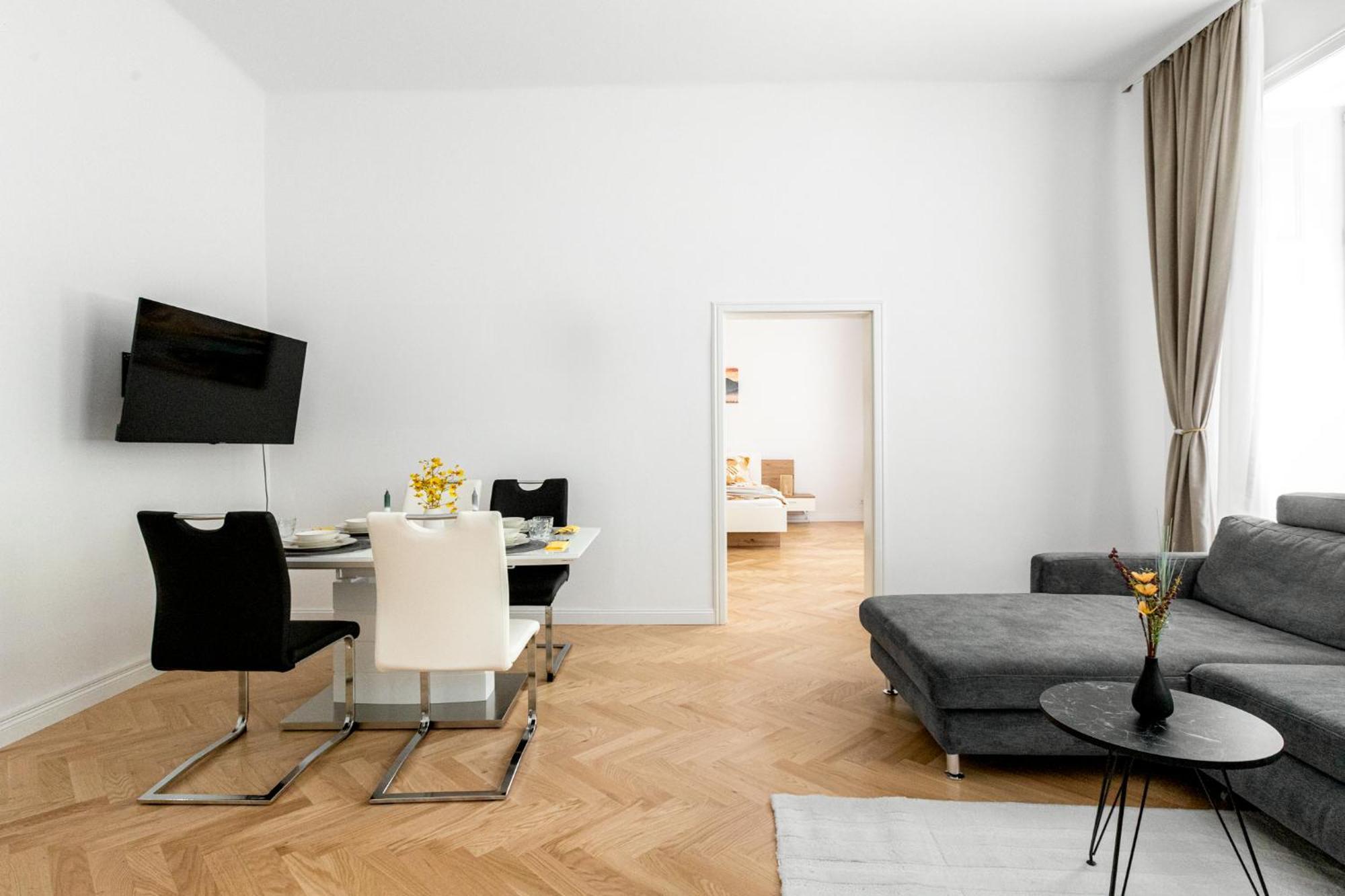 Stilvolle 2 Zimmer Apartment Im Wiener Altbaustil Nahe Donaukanal 외부 사진